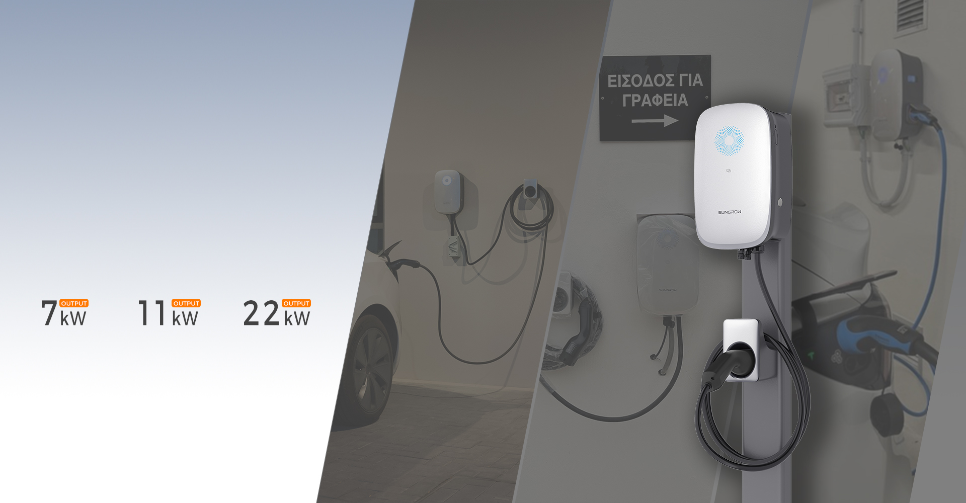 SUNGROW AC22E-01 EV CHARGER 7.4 / 11 / 22 KW SUNGROW AC22E-01 EV CHARGER 7.4 / 11 / 22 KW